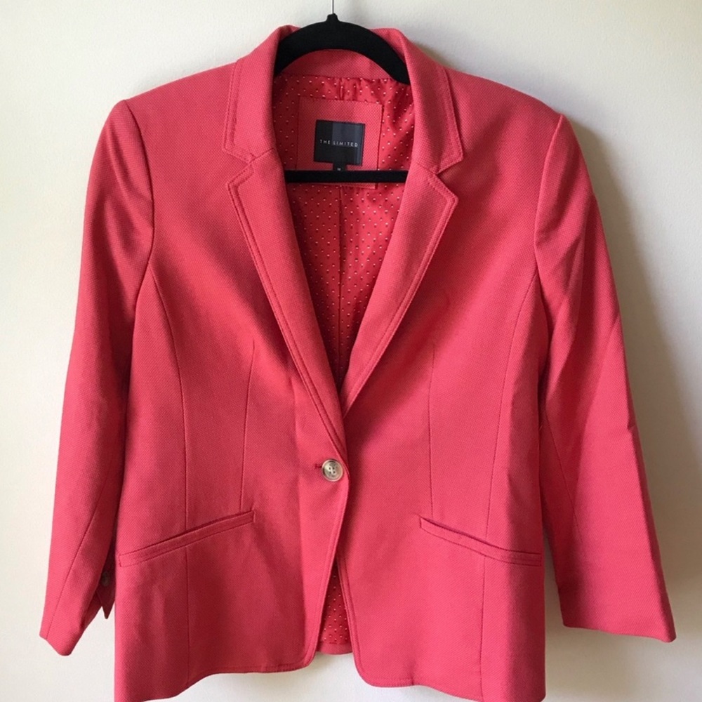 The Limited One Button Blazer